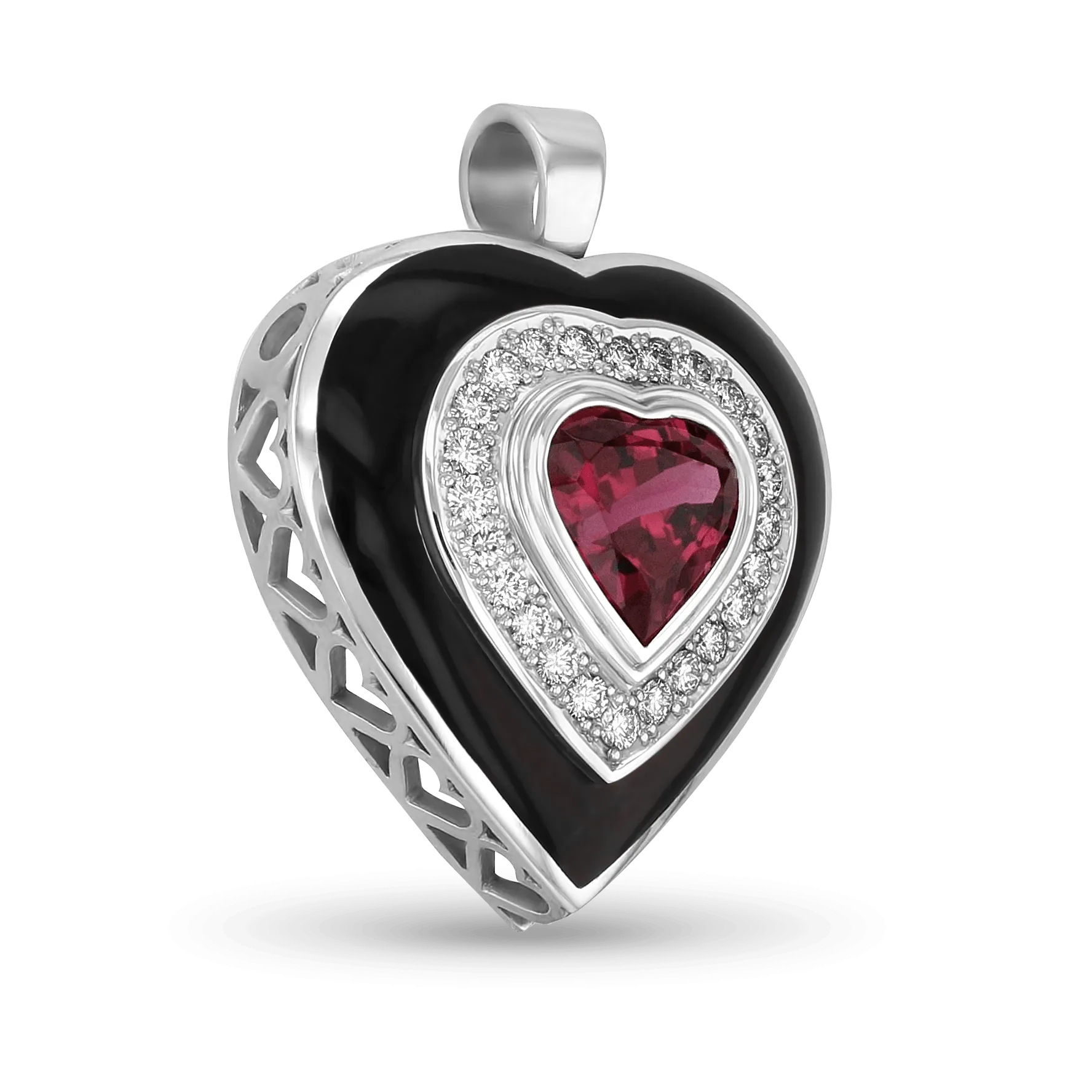 Love Is Precious Pink Tourmaline Pendant