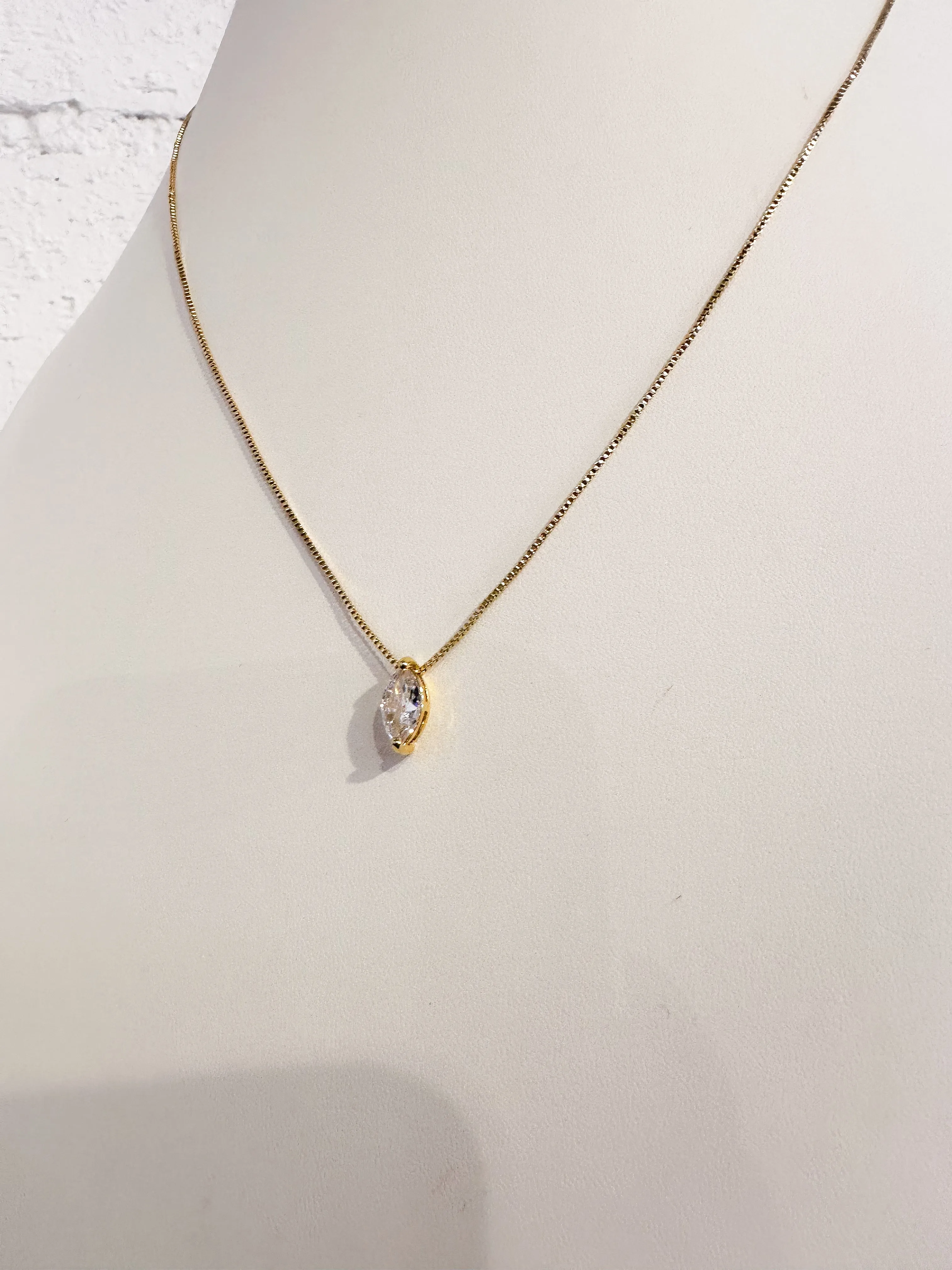 Marquise Slide Necklace