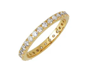 Melrose Eternity band 14k gold Ring