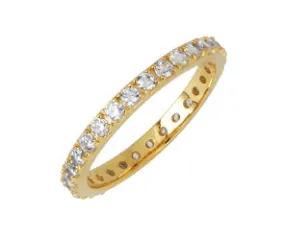 Melrose Eternity band 14k gold Ring