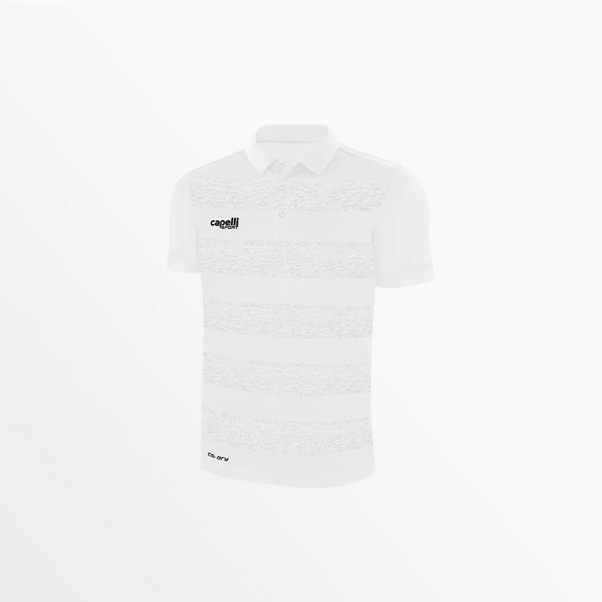 MEN'S CLASSIC STRIPE POLY POLO