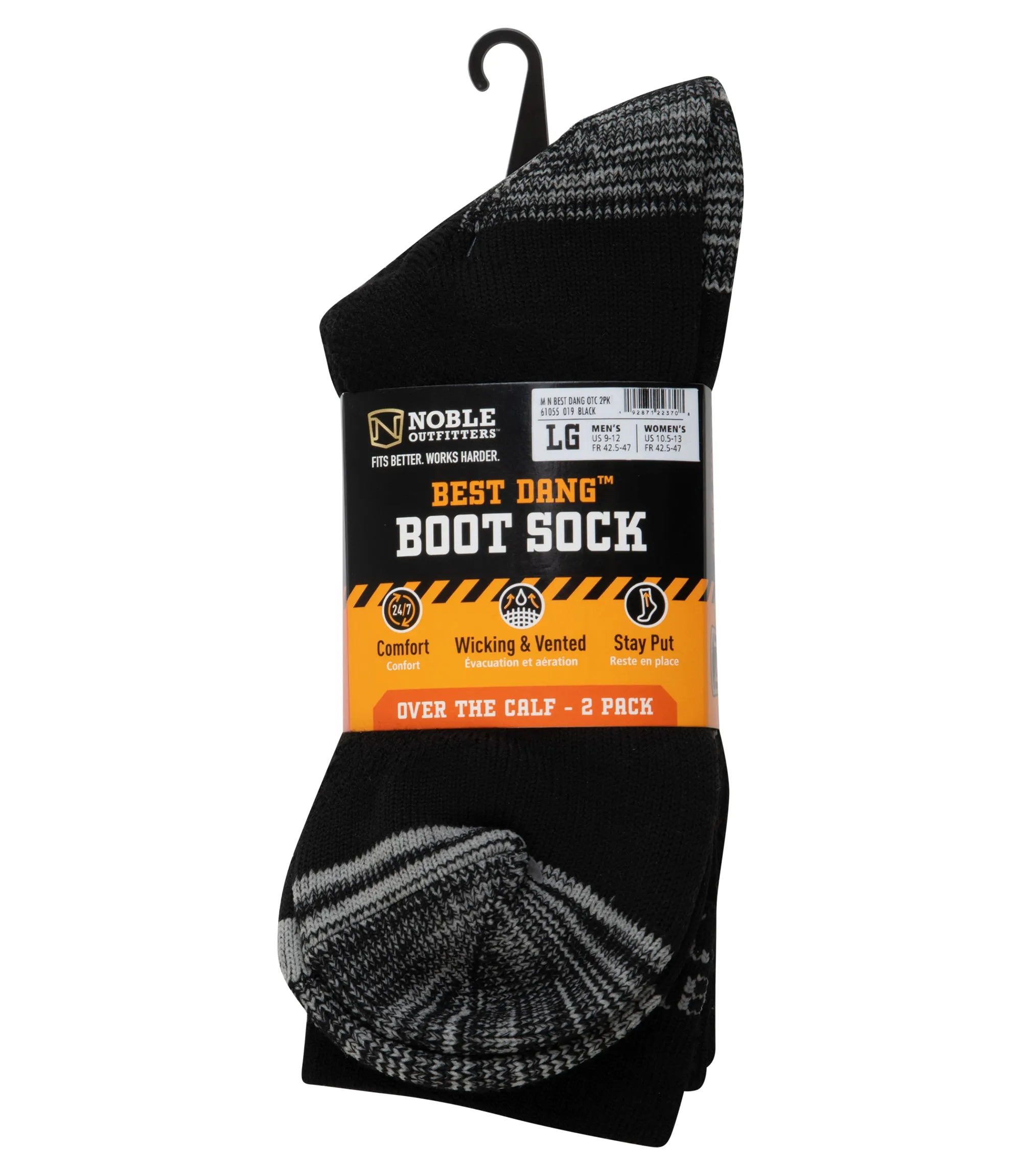 Men's The Best Dang™ Boot Sock Over the Calf – 2 Pack