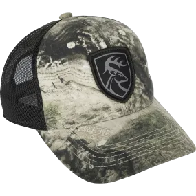 Mesh-Back Patch Logo Cap - Mossy Oak Terra Coyote