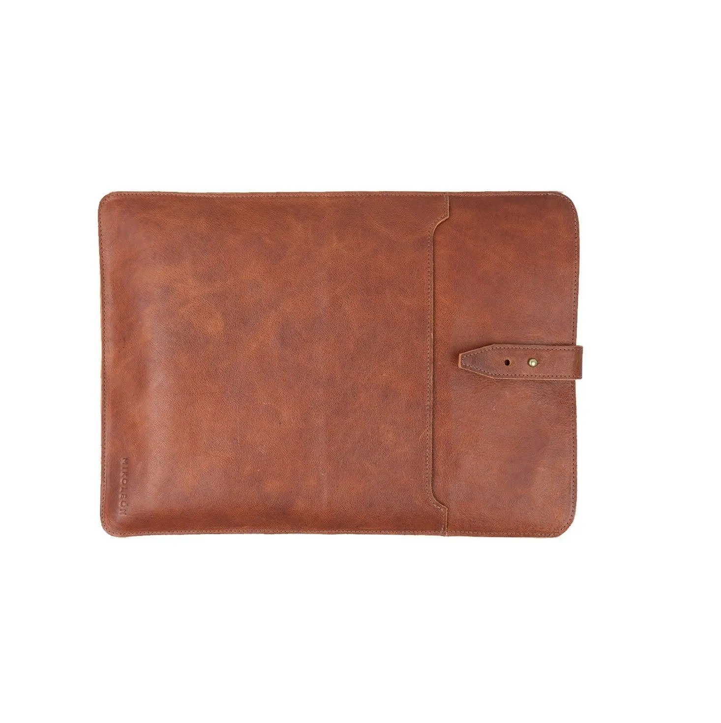 MK221034 - Custom Leather Laptop Sleeve [Men's Leather Accessory]