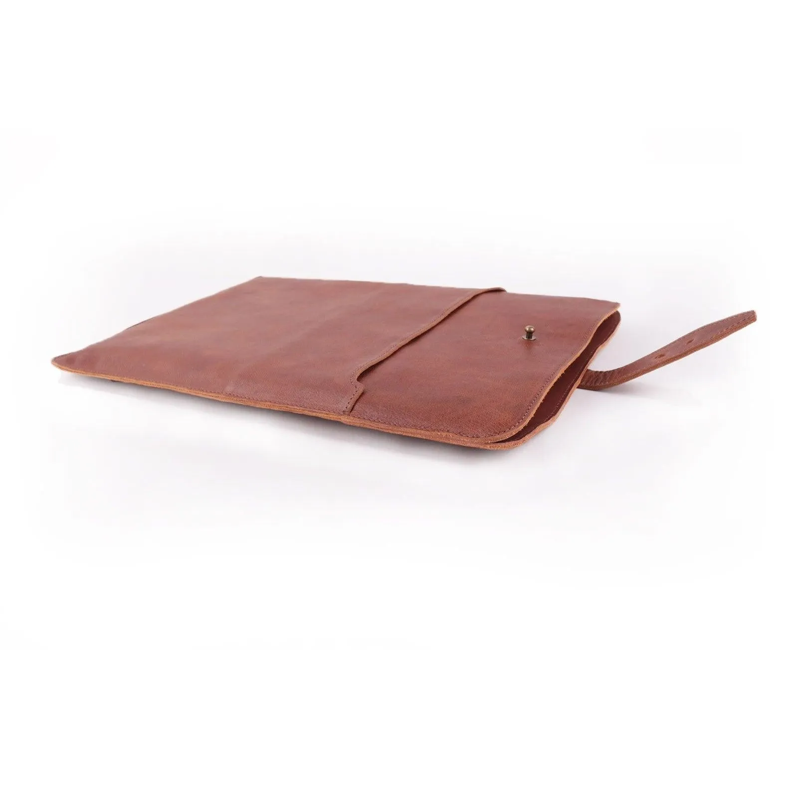 MK221034 - Custom Leather Laptop Sleeve [Men's Leather Accessory]