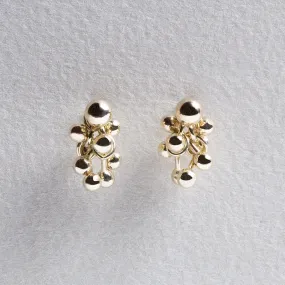 Molecule Droplet Stud Earrings