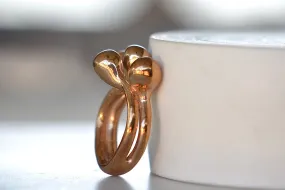 Monica Castiglioni Pistilli 08 Bronze Ring