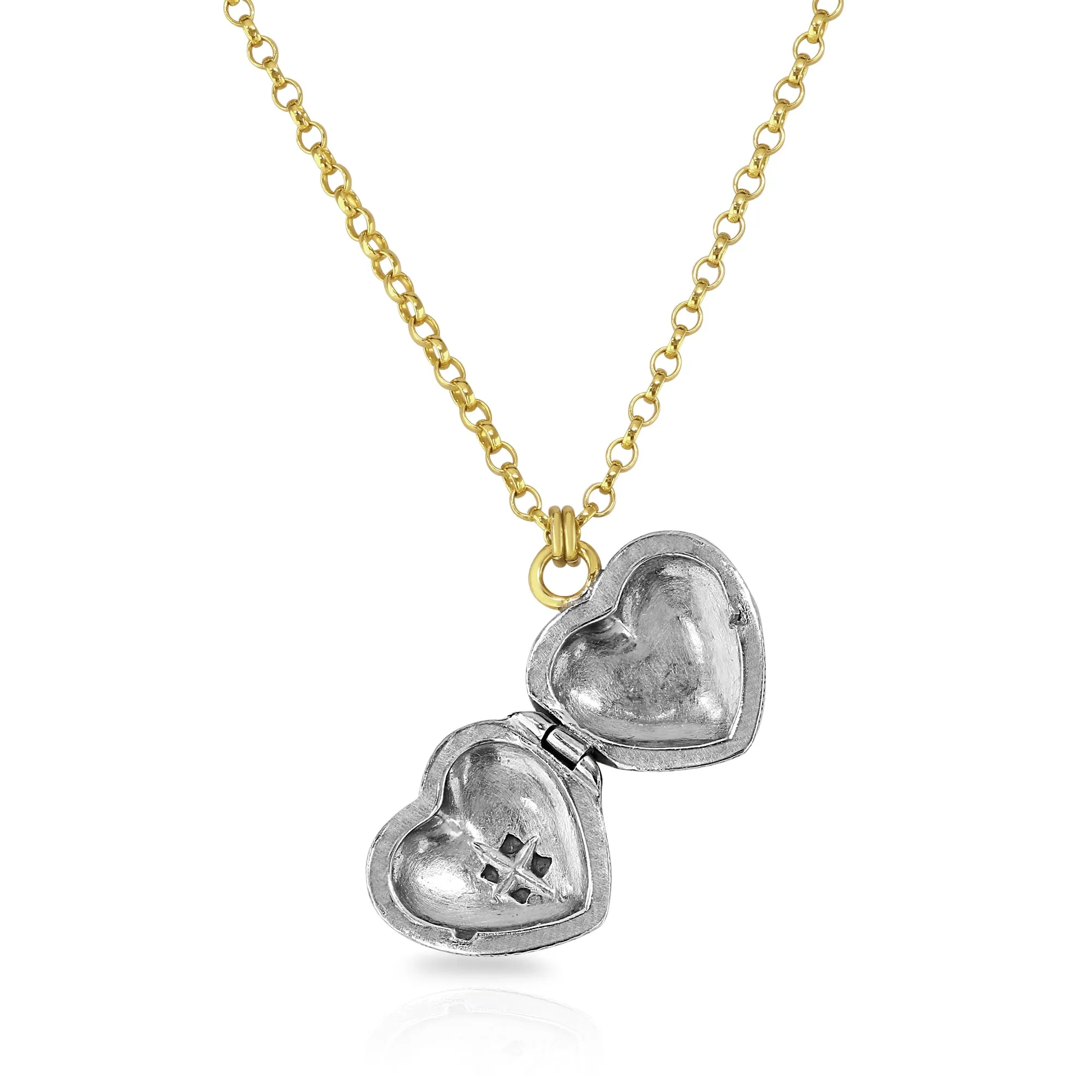 North Star Diamond Love Locket