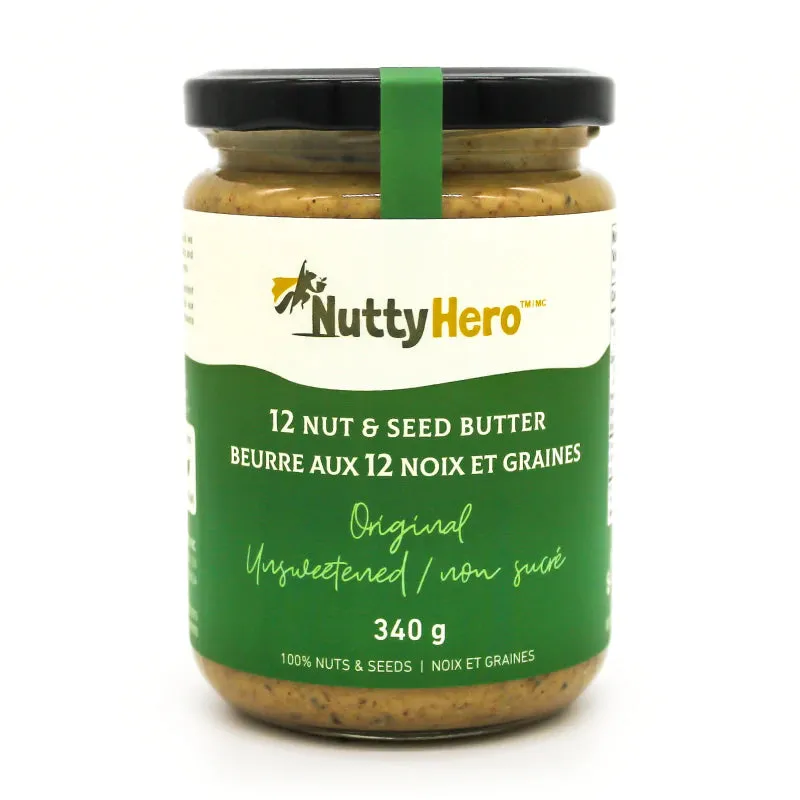 Nutty Hero 12 Nut and Seed Butter