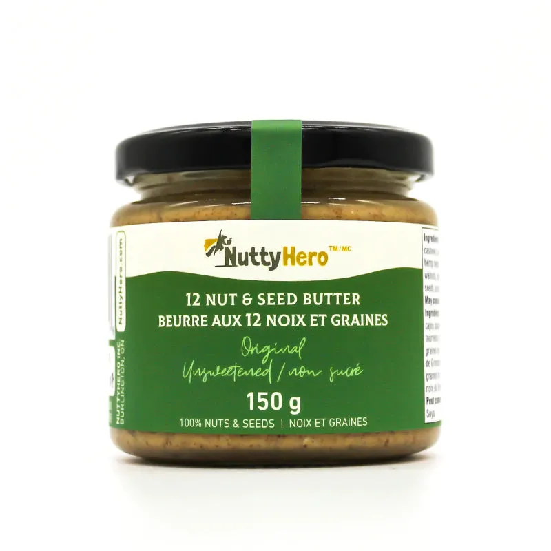 Nutty Hero 12 Nut and Seed Butter