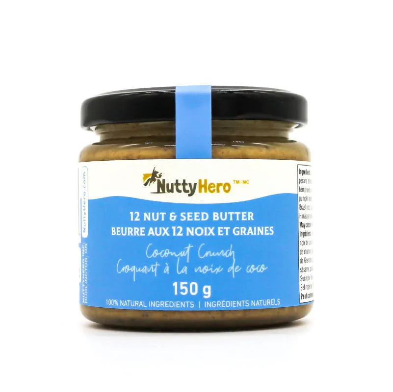 Nutty Hero 12 Nut and Seed Butter