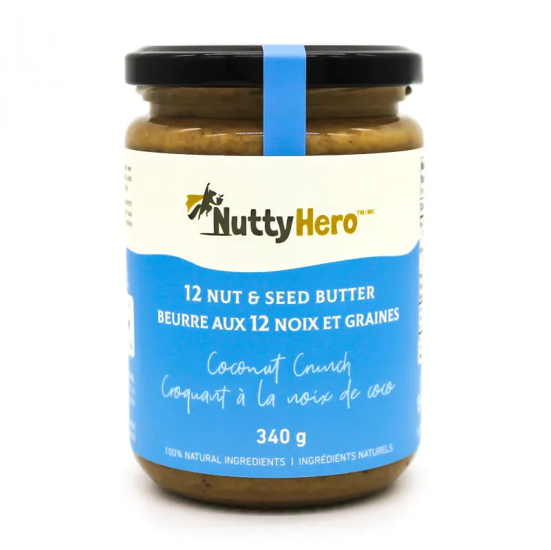 Nutty Hero 12 Nut and Seed Butter