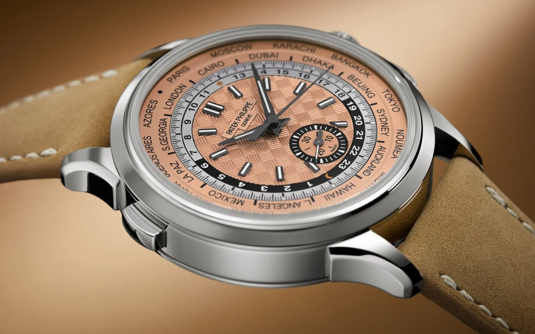 Patek Philippe World Time Chronograph Flyback Chronograph 5935A-001