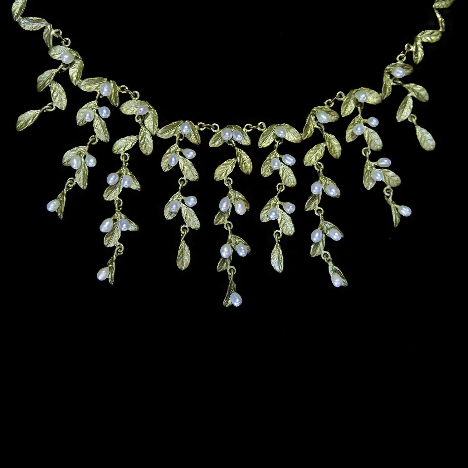 Petite Leaf Necklace - Statement