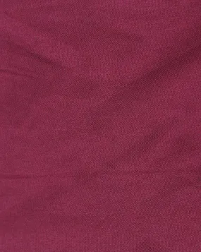 Plain Maroon Polyester Taffeta Fabric