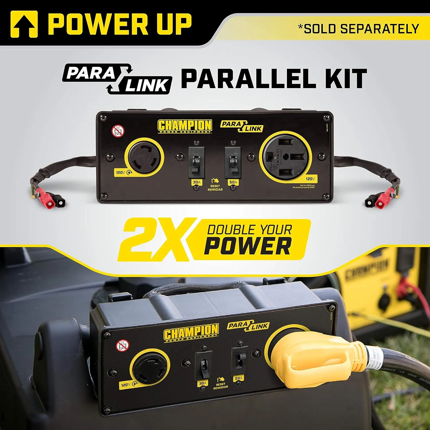 Power Equipment Wireless Remote Start Inverter Generator with Quiet Technology and CO Shield