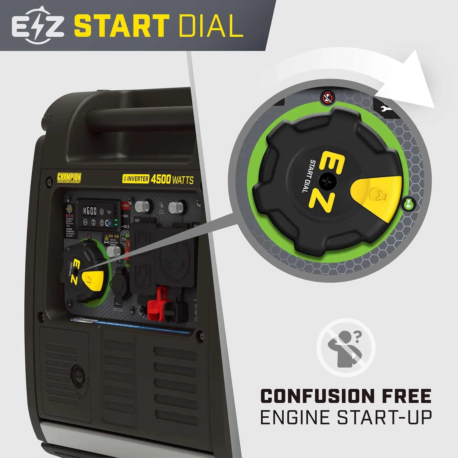 Power Equipment Wireless Remote Start Inverter Generator with Quiet Technology and CO Shield