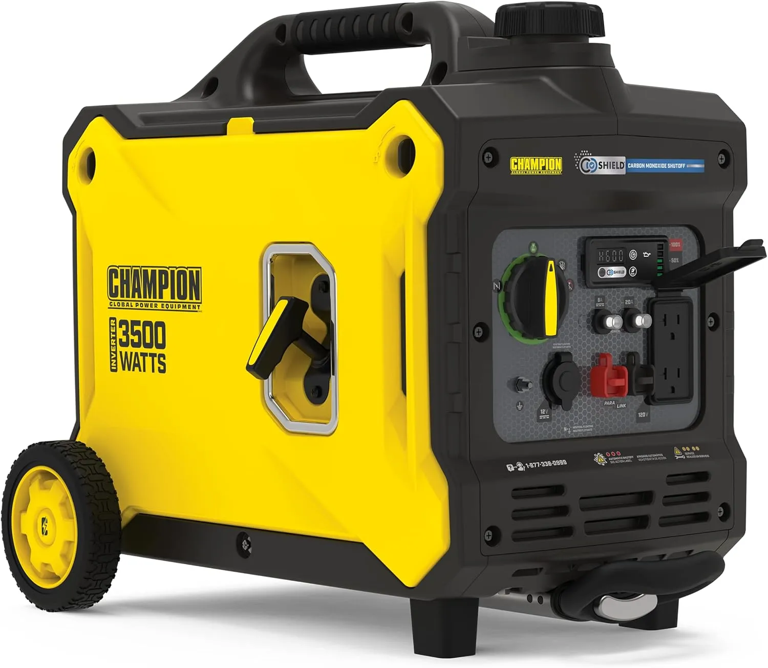 Power Equipment Wireless Remote Start Inverter Generator with Quiet Technology and CO Shield