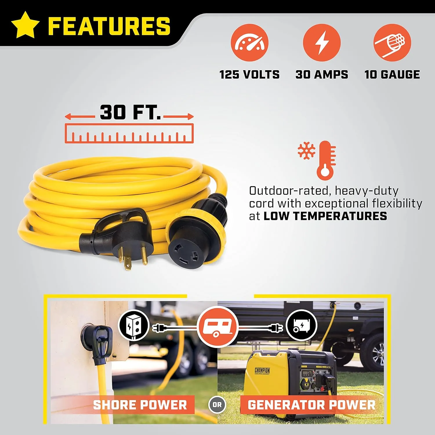 Power Equipment Wireless Remote Start Inverter Generator with Quiet Technology and CO Shield