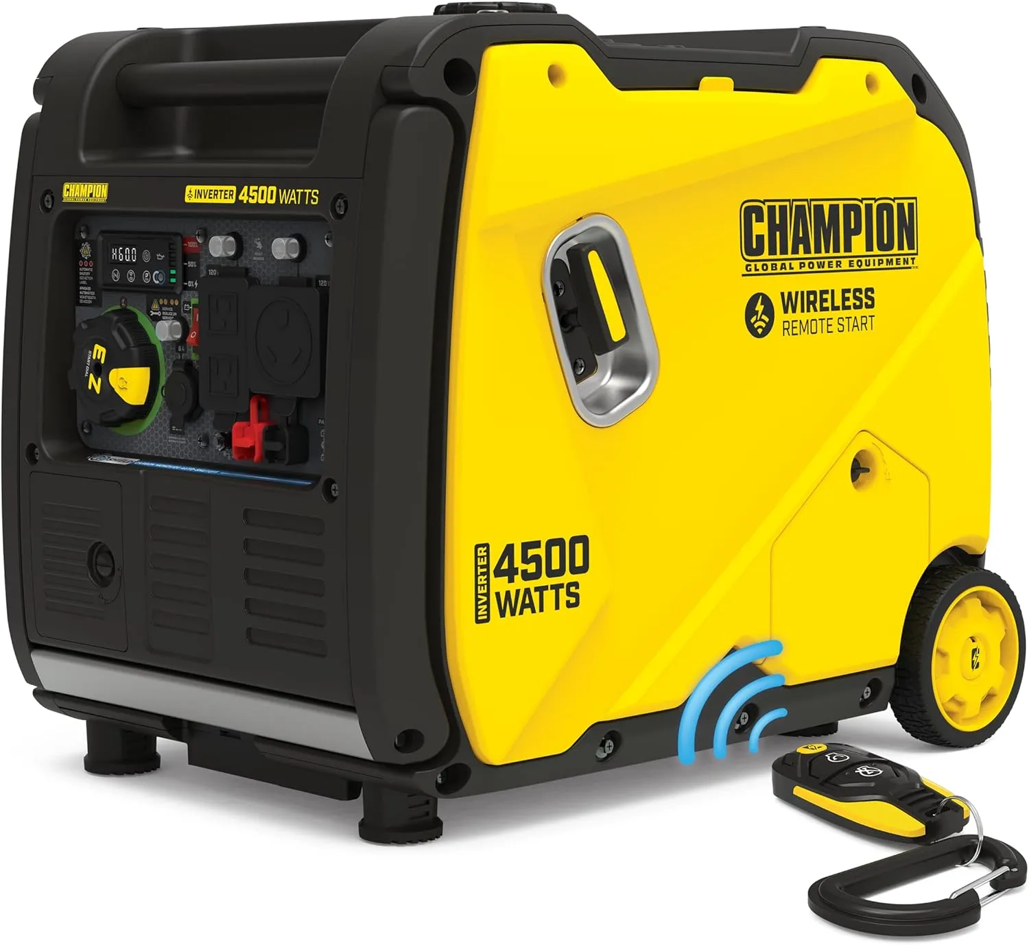 Power Equipment Wireless Remote Start Inverter Generator with Quiet Technology and CO Shield