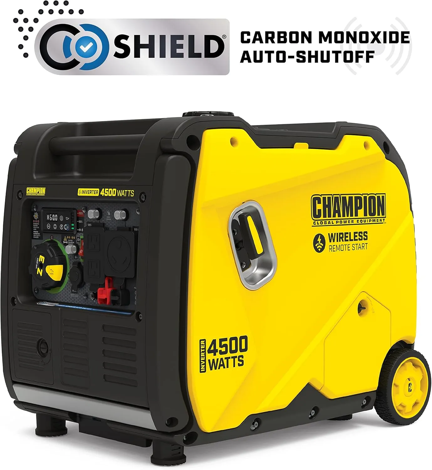 Power Equipment Wireless Remote Start Inverter Generator with Quiet Technology and CO Shield