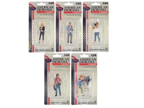 "On-Air" 6 piece Figures and Accessory Set for 1/24 Scale Models by American Diorama