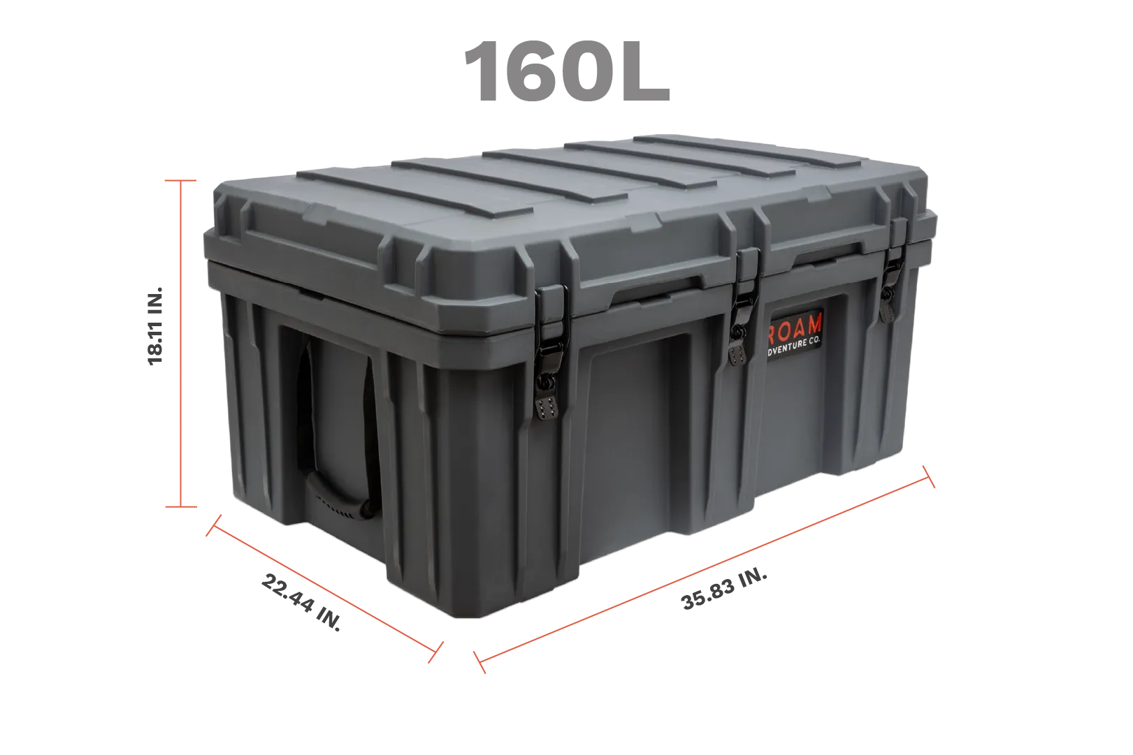 Roam Adventure Co 160L Rugged Case