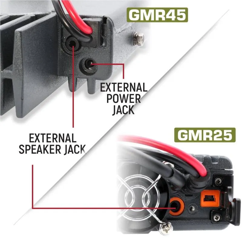 Rugged Radios Ford Bronco Two-Way GMRS Mobile Radio Kit - 25 Watt GMR25