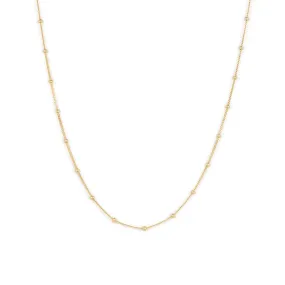 Satellite Necklace - 10 Karat Gold