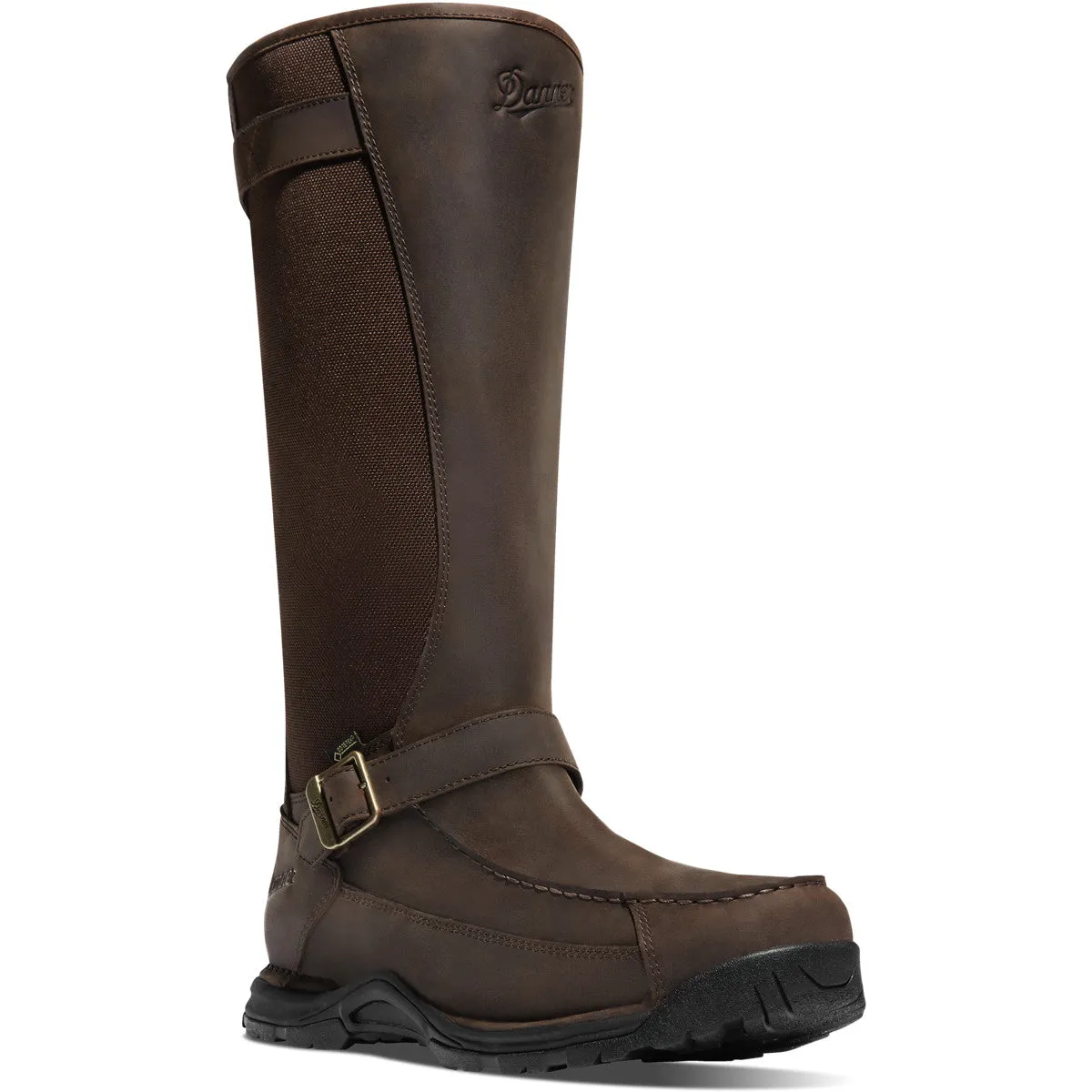 Sharptail Snake Boot 17" Dark Brown