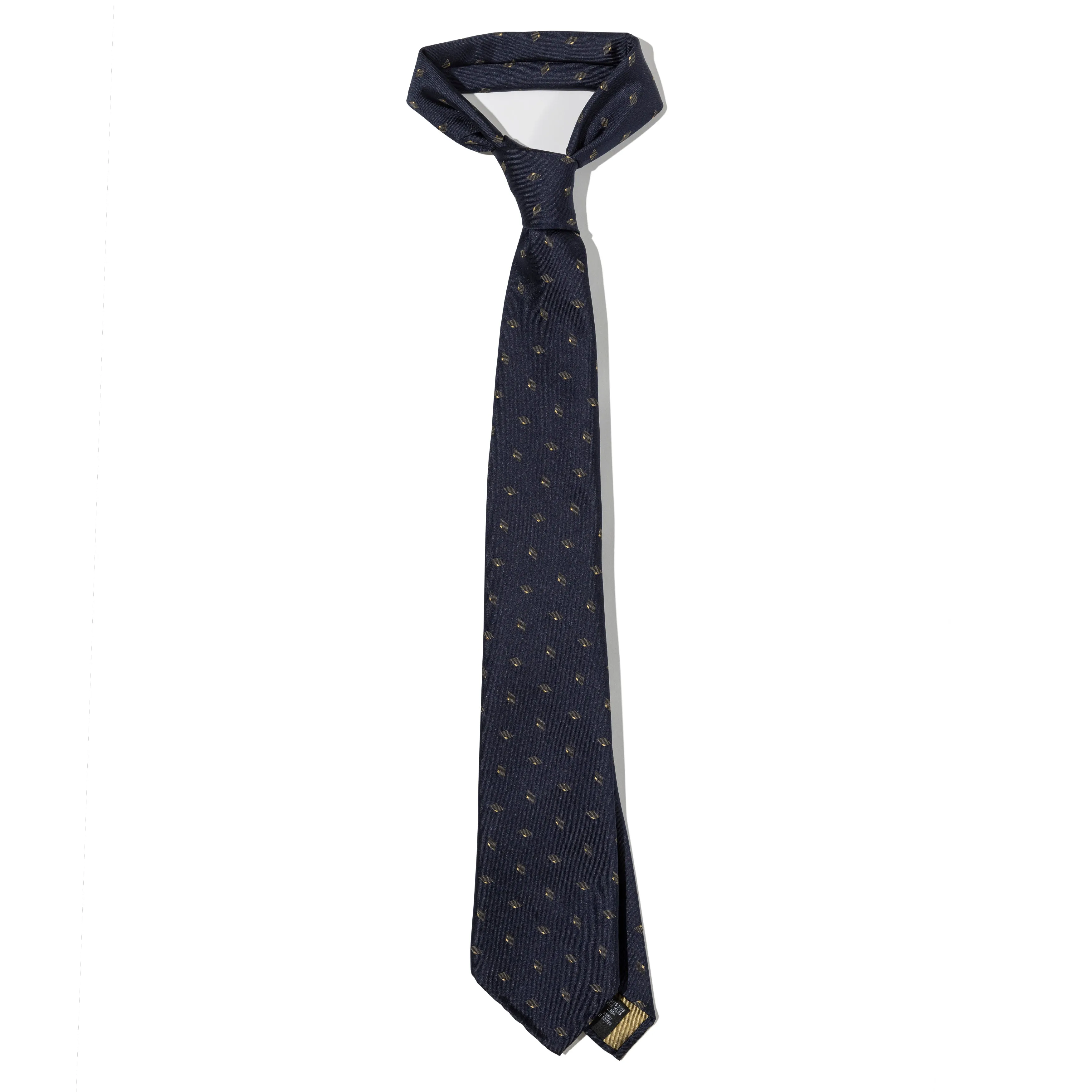 Silk Jacquard Geometric Seven-fold Tie