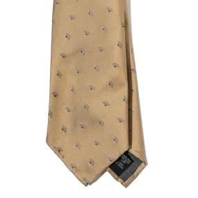 Silk Jacquard Geometric Seven-fold Tie