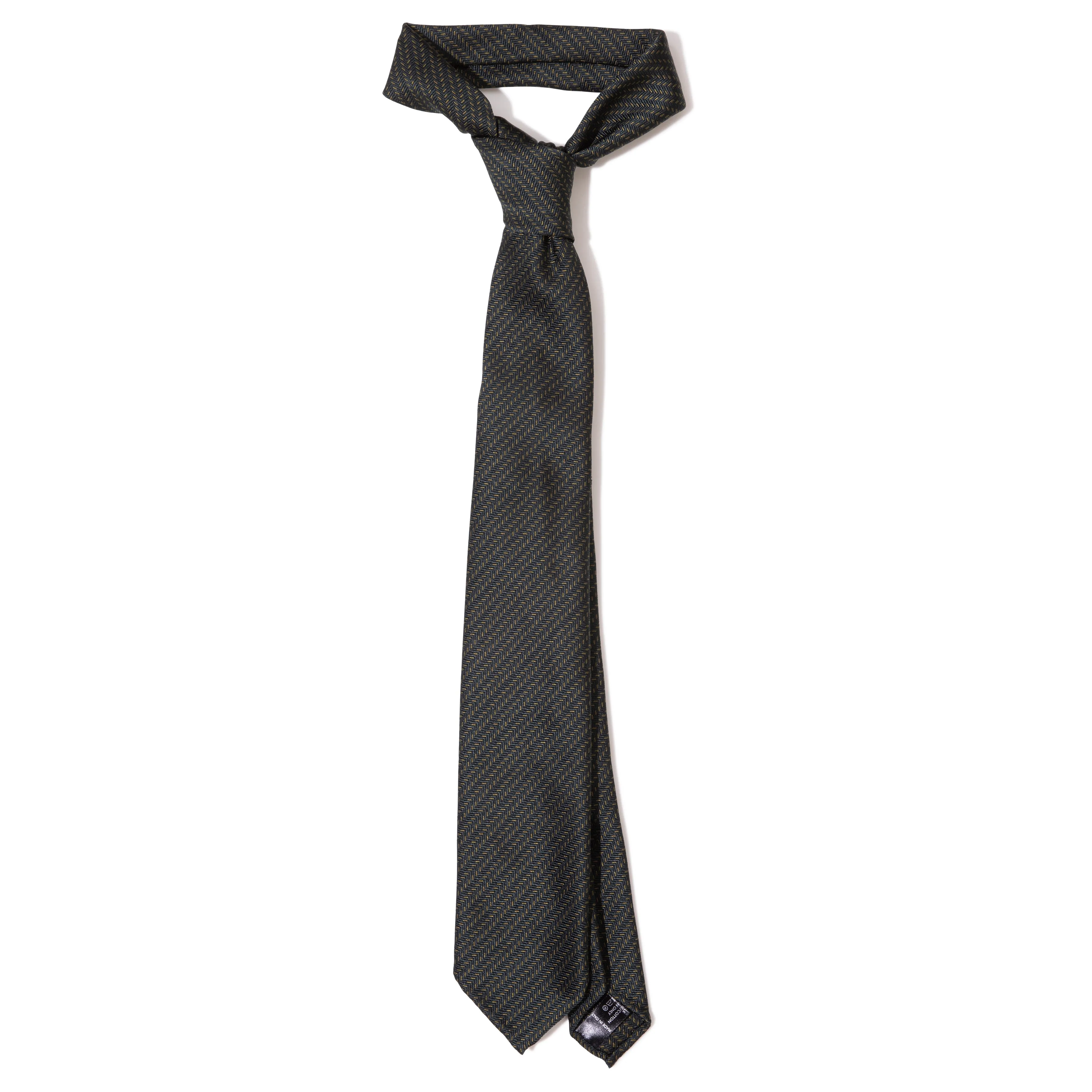 Silk/Cotton Seven-fold Tie