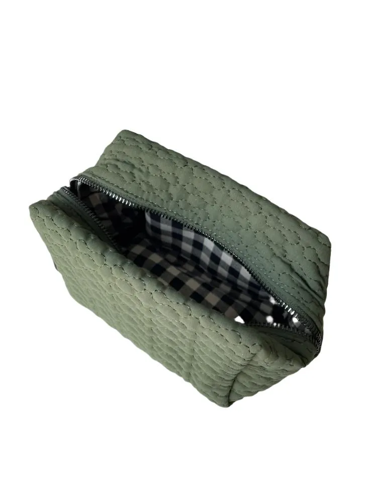 SKFK Bibi cosmetic bag deep green unisex