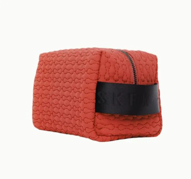 SKFK Bibi cosmetic bag tile red unisex