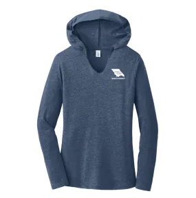 SLO County Health Agency - Ladies Perfect Tri Long Sleeve Hoodie