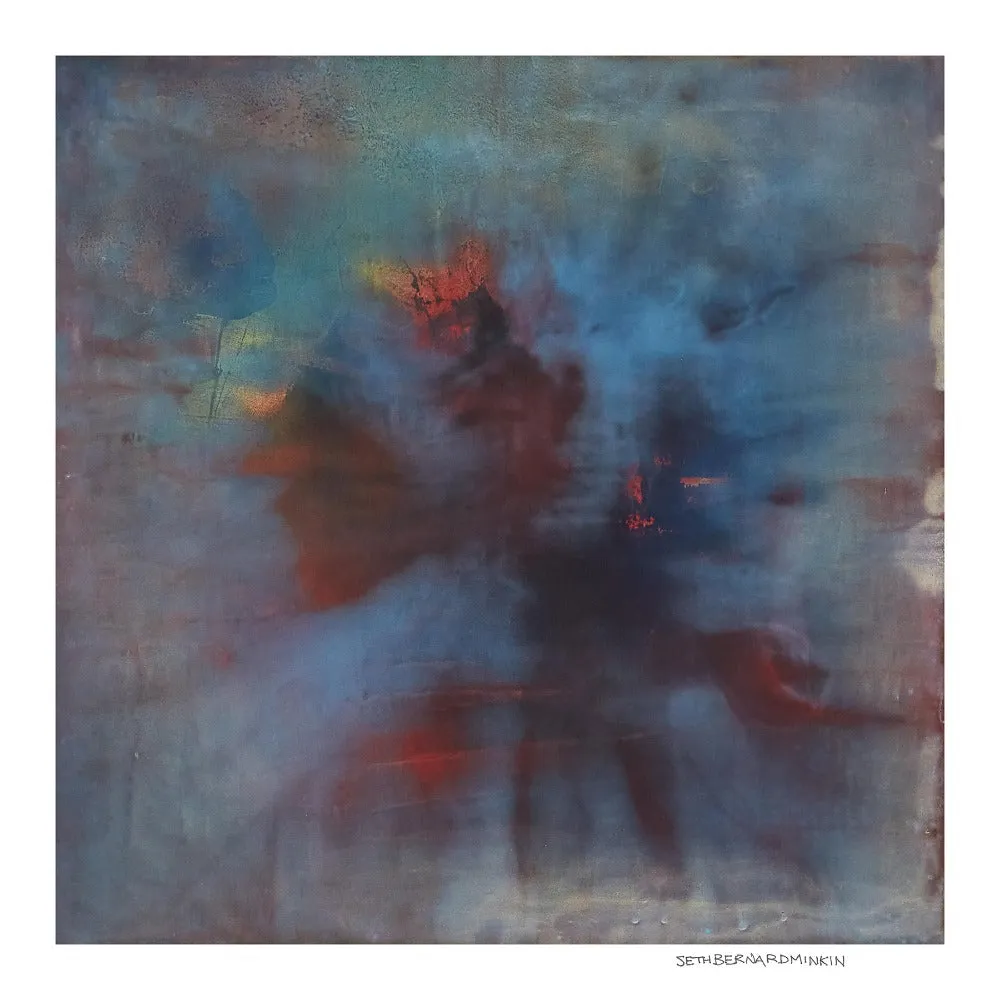 [smoke and fire' abstract][limited edition print by seth b minkin]