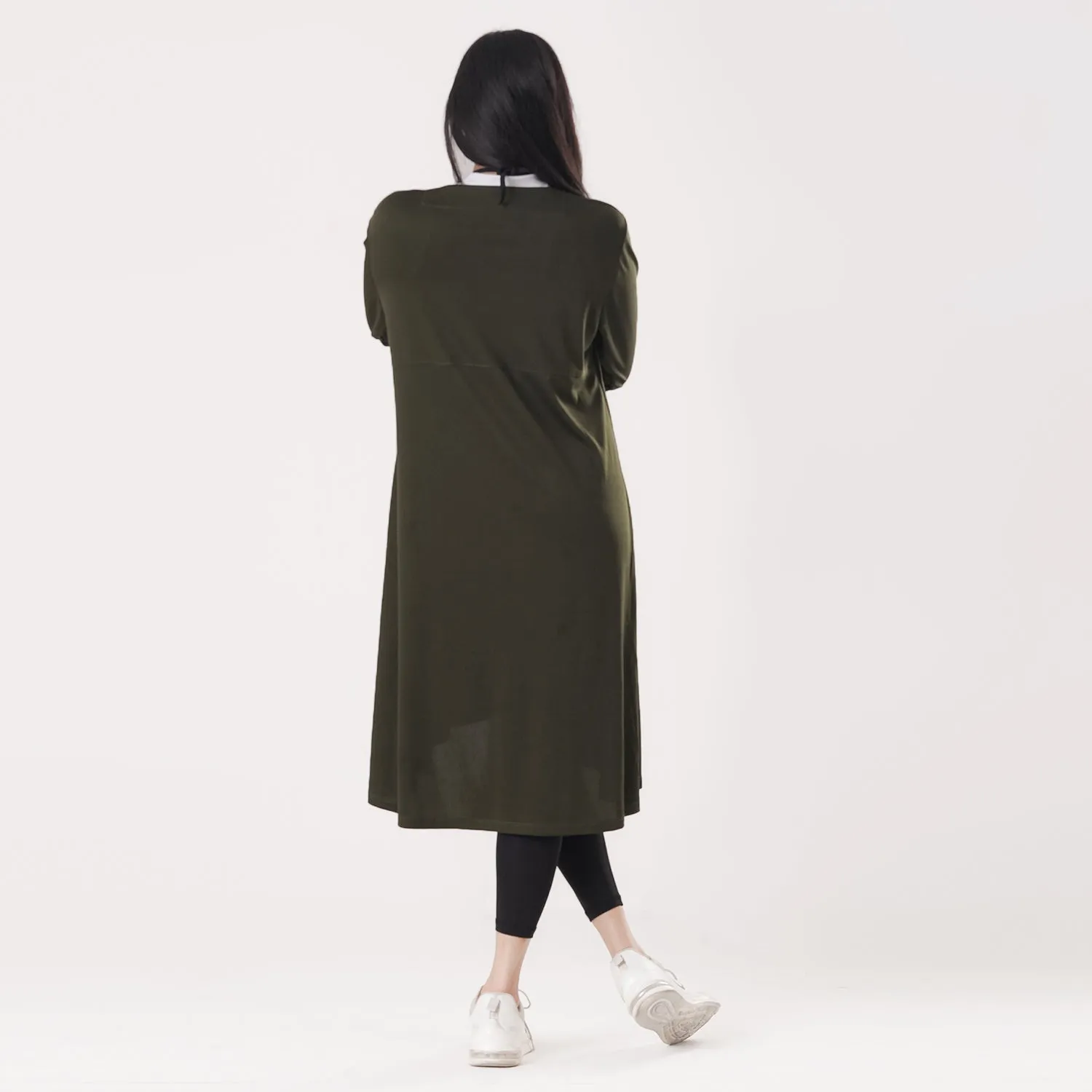 Tf-Olive Modest Activewear Cover Up