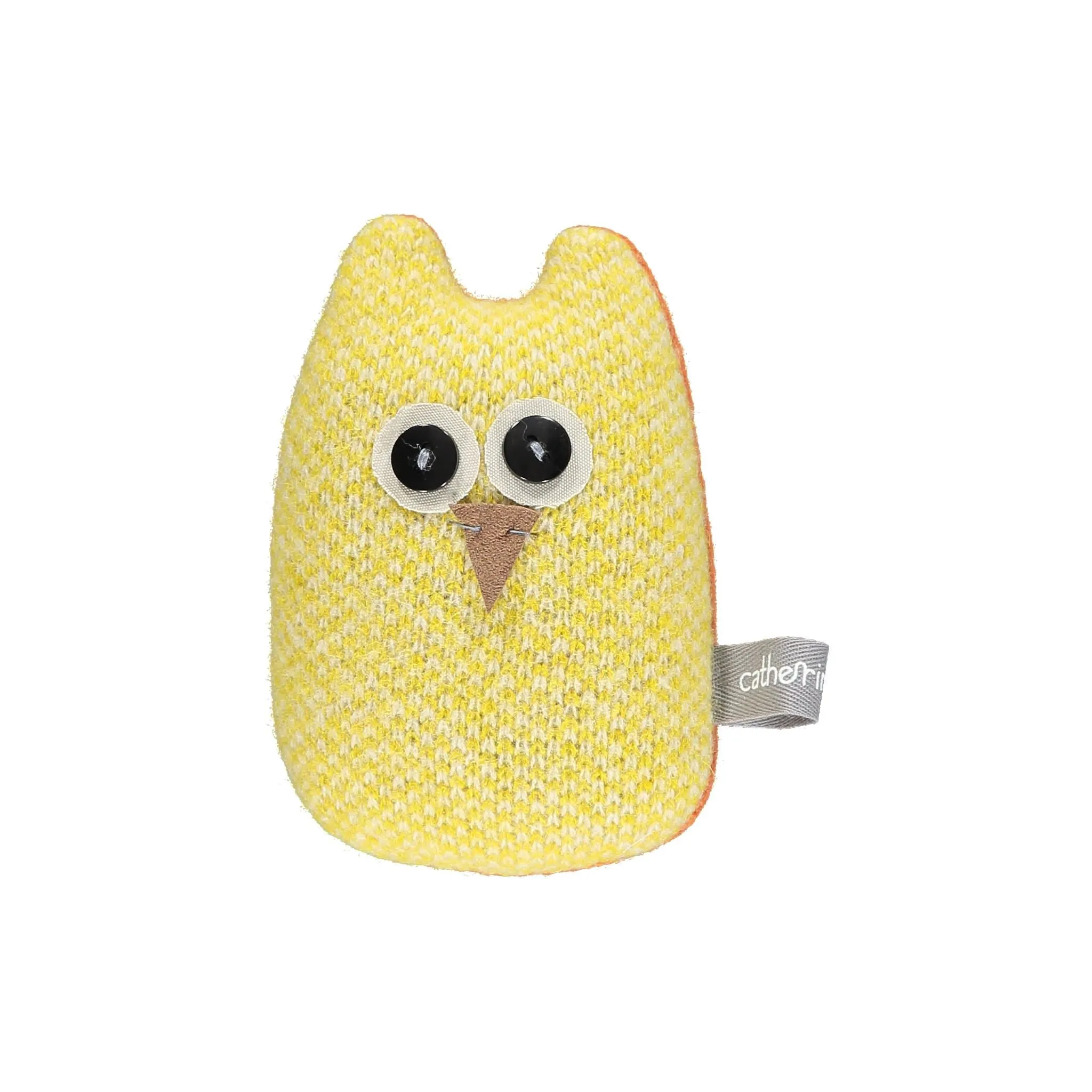 Yellow & Orange Lavender Filled Mini Owl